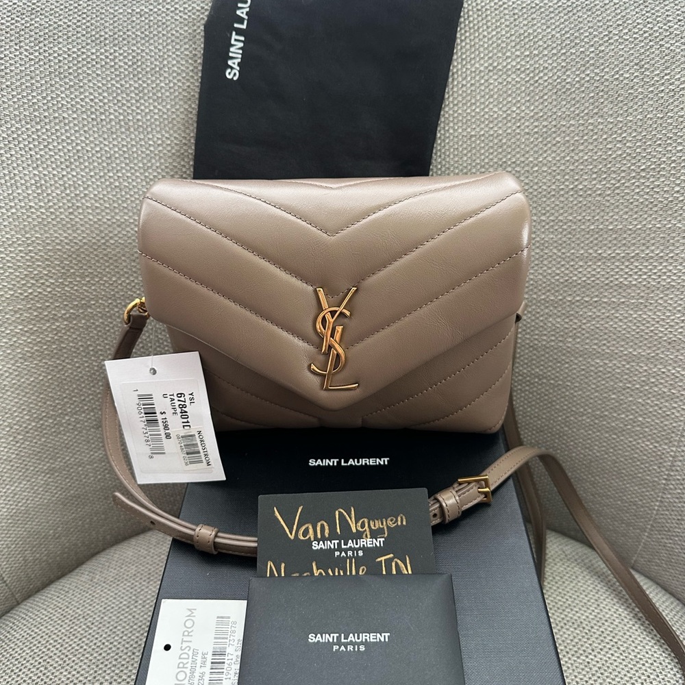 YSL TOY LOULOU IN QUILTED LEATHER ❌SOLD ❌